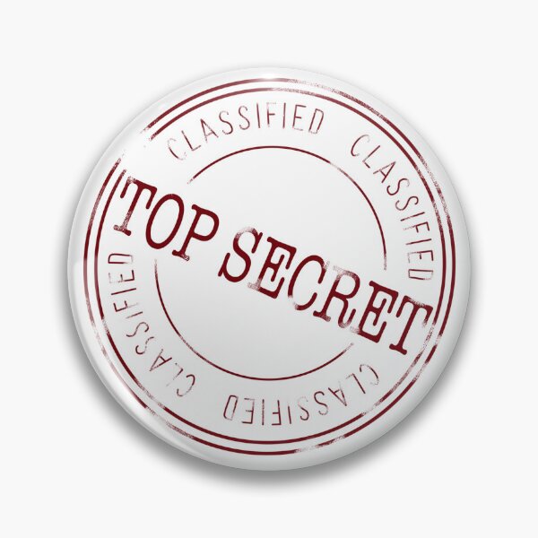 Item preview, Top Secret Stamp designed and sold by NatMorozov.