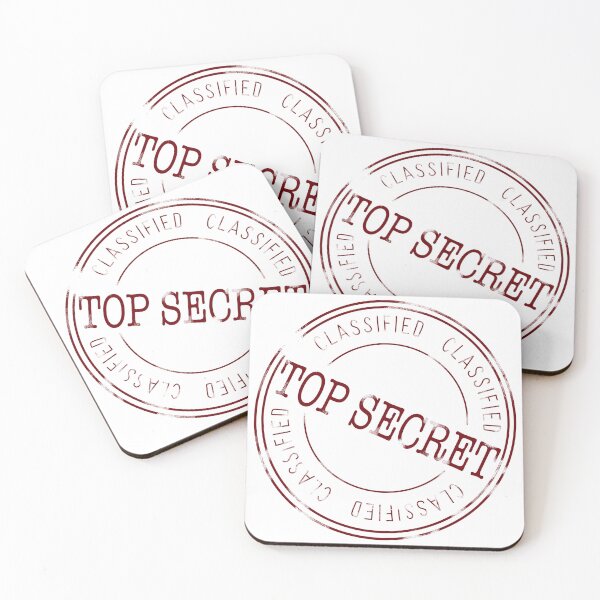 Item preview, Top Secret Stamp designed and sold by NatMorozov.
