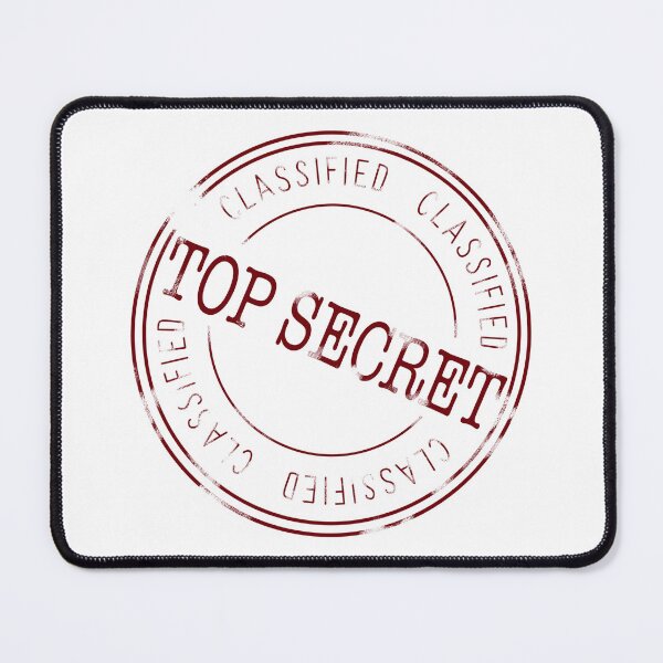 Item preview, Top Secret Stamp designed and sold by NatMorozov.