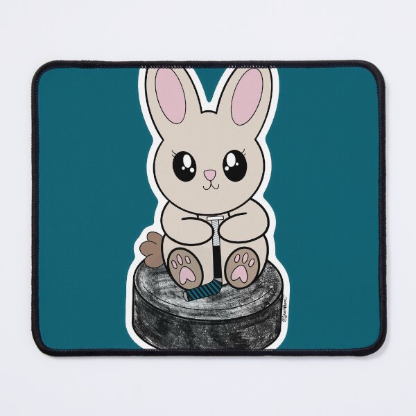 Item preview, Puck Bunny (San Jose) designed and sold by Art by Jessica Beroldi.