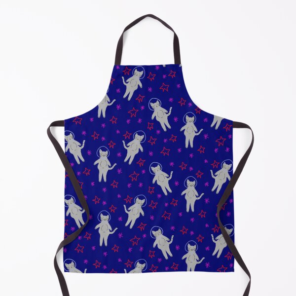 Item preview, little cats in neon space designed and sold by mushroommakes.