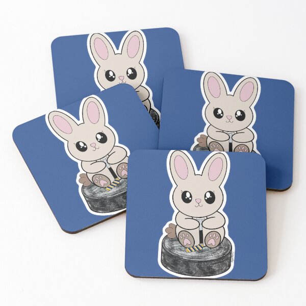 Item preview, Puck Bunny (St. Louis) designed and sold by Art by Jessica Beroldi.