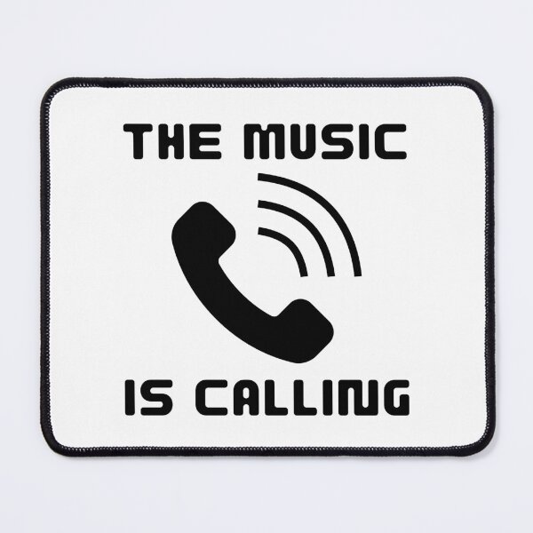 Item preview, The Music Is Calling - Cellphone Silhouette Design designed and sold by PeelnProduce.