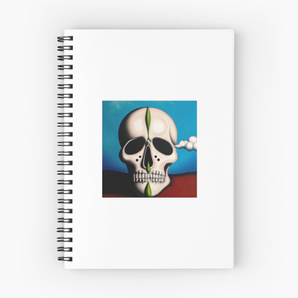 Item preview, Modern Art Skull designed and sold by QuirkyVanGogh.