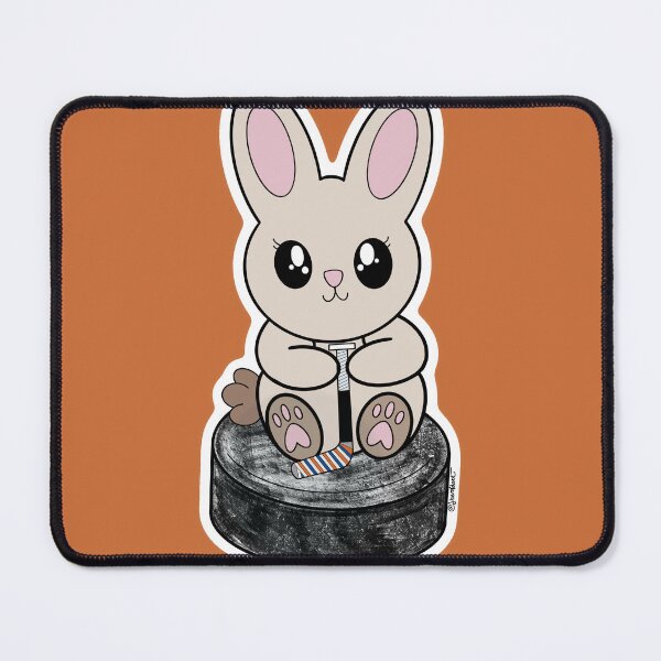 Item preview, Puck Bunny (Edmonton) designed and sold by Art by Jessica Beroldi.