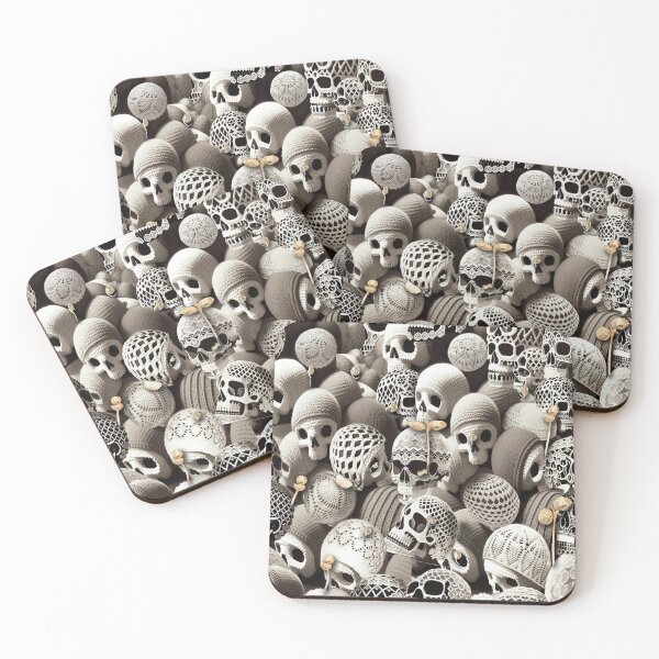Item preview, pile of skulls,  bitcoin,  surrealism designed and sold by Maria Mihailova.