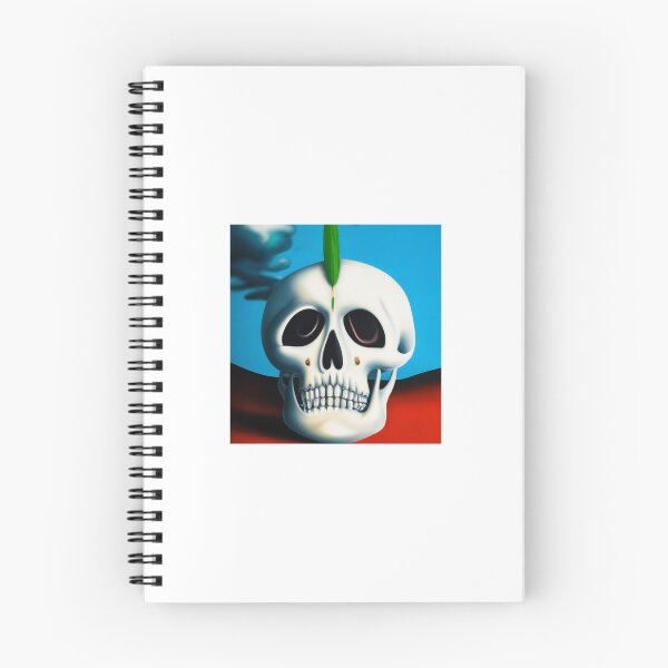 Item preview, Spooky Skull - Dalli style designed and sold by QuirkyVanGogh.