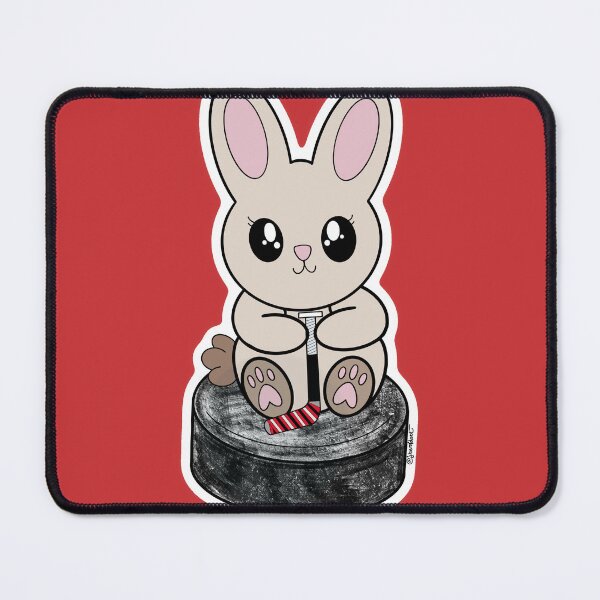 Item preview, Puck Bunny (Carolina) designed and sold by Art by Jessica Beroldi.