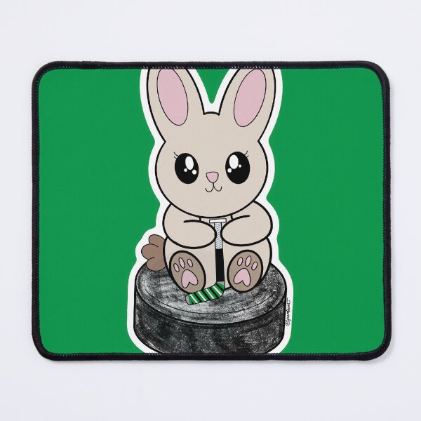 Item preview, Puck Bunny (Dallas) designed and sold by Art by Jessica Beroldi.