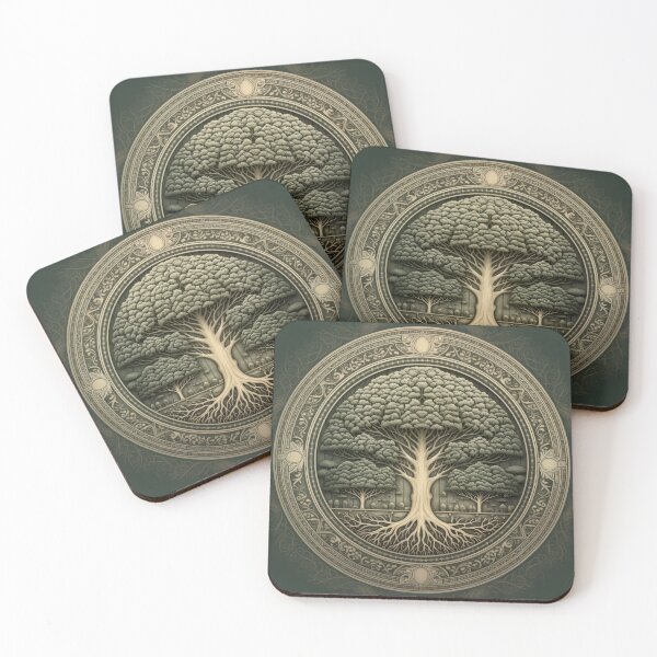 Item preview, World Environment Day Art - DaVinci Inspired Ornate Tree designed and sold by CosmicScare10.