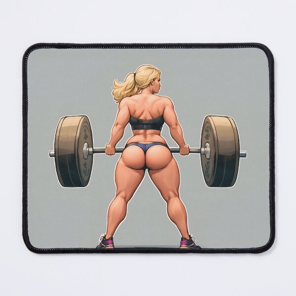 Item preview, Female Powerlifter designed and sold by Sawset.
