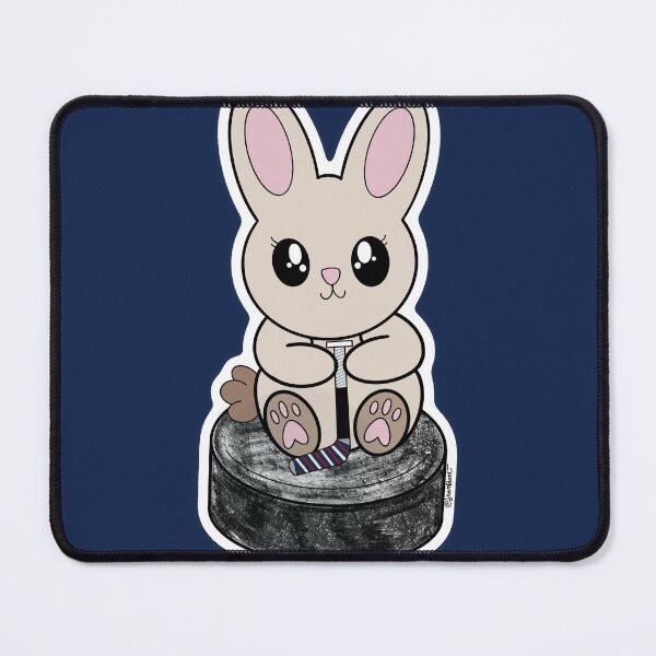 Item preview, Puck Bunny (Columbus) designed and sold by Art by Jessica Beroldi.