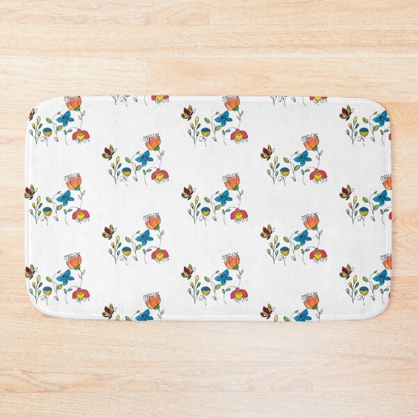 Item preview, Butterfly on flowers designed and sold by PritiRawtoo.