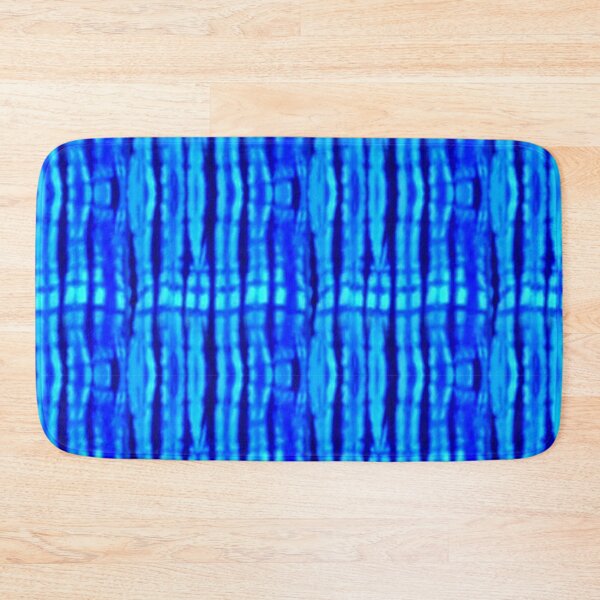 Item preview, Blue African Tie and Dye Inspired print designed and sold by exotikcocotte.