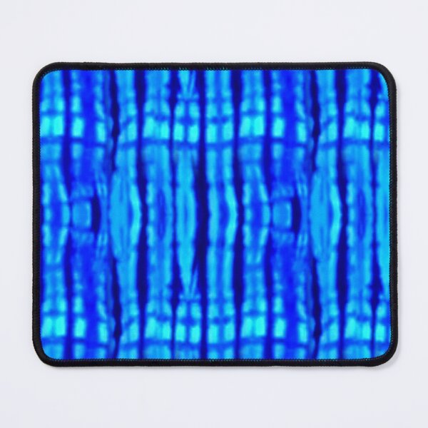 Item preview, Blue African Tie and Dye Inspired print designed and sold by exotikcocotte.