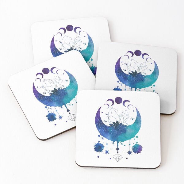 Item preview, Only galaxy moon Luna phases  designed and sold by Souushop.