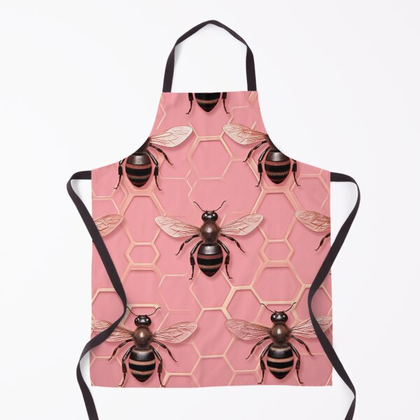 Item preview, Pink Honeycomb Bees designed and sold by ChaosBuffet.