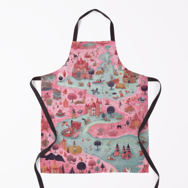 Item preview, Pink Adventure Map designed and sold by ChaosBuffet.