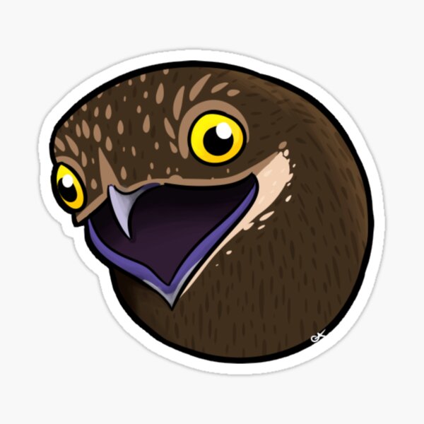 Item preview, Common Potoo Sticker designed and sold by Connor A.