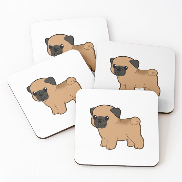 Artikelvorschau, Mops Aprikose entworfen und verkauft von UndyingLoveArt.