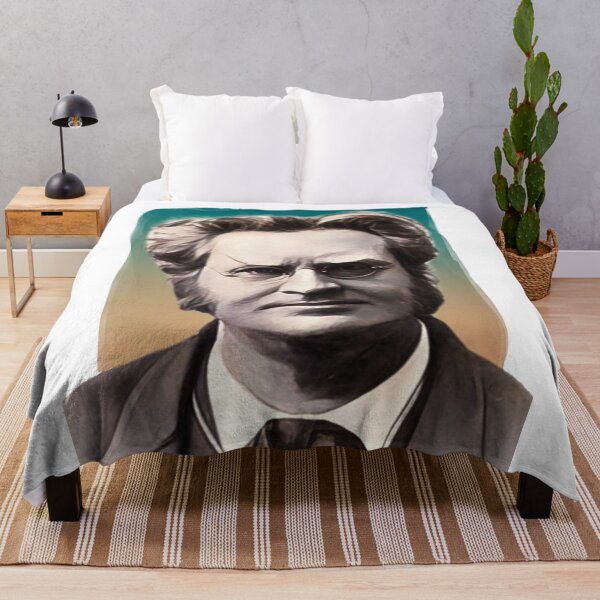 Item preview, Norwegian writer Bjørnstjerne Bjørnson illustration designed and sold by Litstoy.