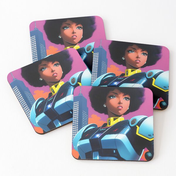 Item preview, Forget Me Nots | Black Anime Girl designed and sold by blackanimemecca.