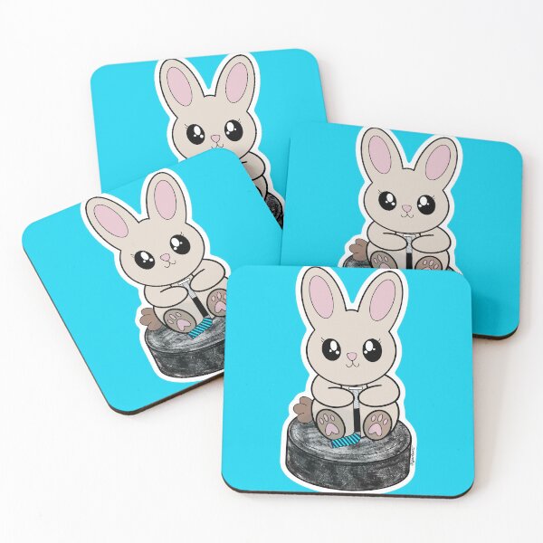 Item preview, Puck Bunny (Seattle) designed and sold by Art by Jessica Beroldi.