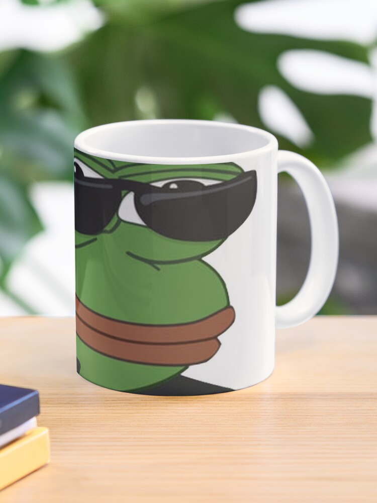 Pepega Mug Twitch BTTV Emote Mug Pepe the Frog Mug Feels