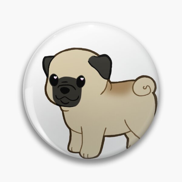 Item preview, Pug fawn designed and sold by UndyingLoveArt.