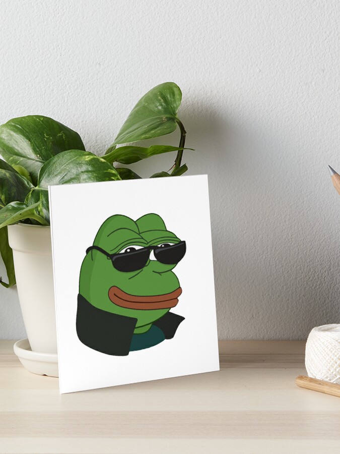 Pepega Twitch Emote Clock for Sale by mattysus