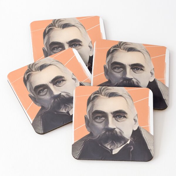 Item preview, French poet Stéphane Mallarmé illustration  designed and sold by Litstoy.