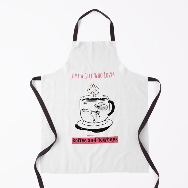 Item preview, Just A Girl Who Loves Coffee and Cowboys designed and sold by HHeartsDesigns.