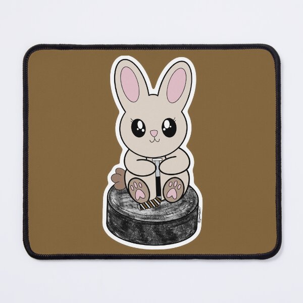 Item preview, Puck Bunny (Anaheim) designed and sold by Art by Jessica Beroldi.