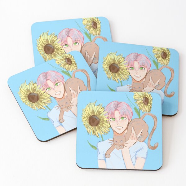 Item preview, Sunflower Boy and Cat designed and sold by simp-devil.