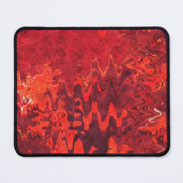 Item preview, Vermilion Treasure - Contemporary Abstract - Abstract Expressionist painting - Red, Crimson, Scarlet designed and sold by Studio Grafiikka.