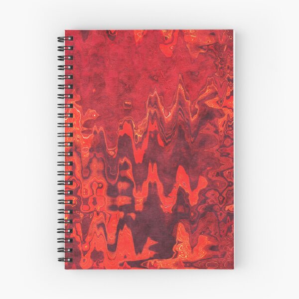Item preview, Vermilion Treasure - Contemporary Abstract - Abstract Expressionist painting - Red, Crimson, Scarlet designed and sold by Studio Grafiikka.