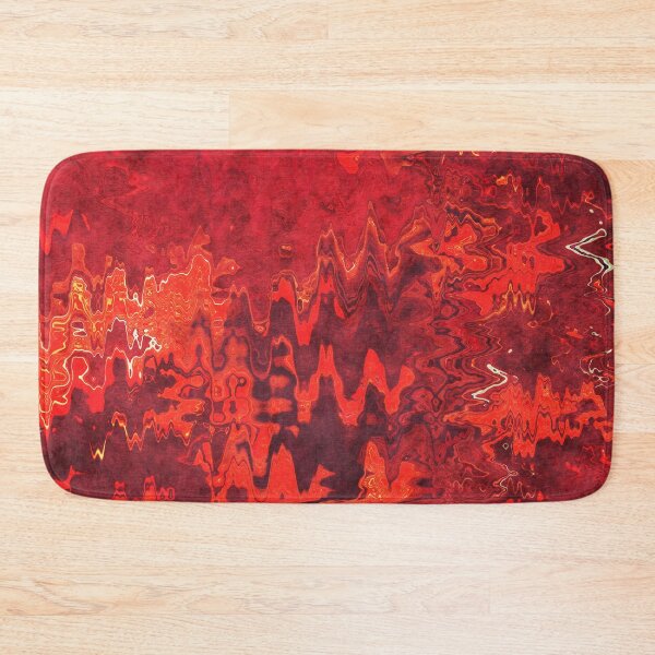 Item preview, Vermilion Treasure - Contemporary Abstract - Abstract Expressionist painting - Red, Crimson, Scarlet designed and sold by Studio Grafiikka.