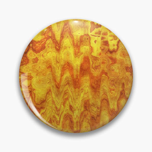 Item preview, El Dorado - Contemporary Abstract - Abstract Expressionist painting - Yellow, Gold, Amber designed and sold by Studio Grafiikka.