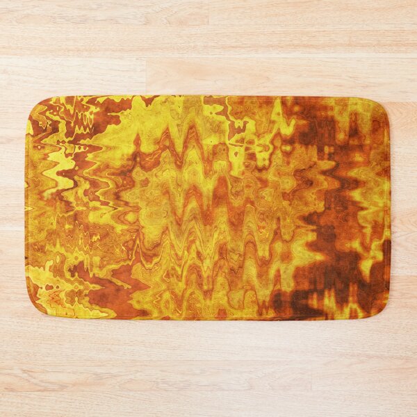 Item preview, El Dorado - Contemporary Abstract - Abstract Expressionist painting - Yellow, Gold, Amber designed and sold by Studio Grafiikka.