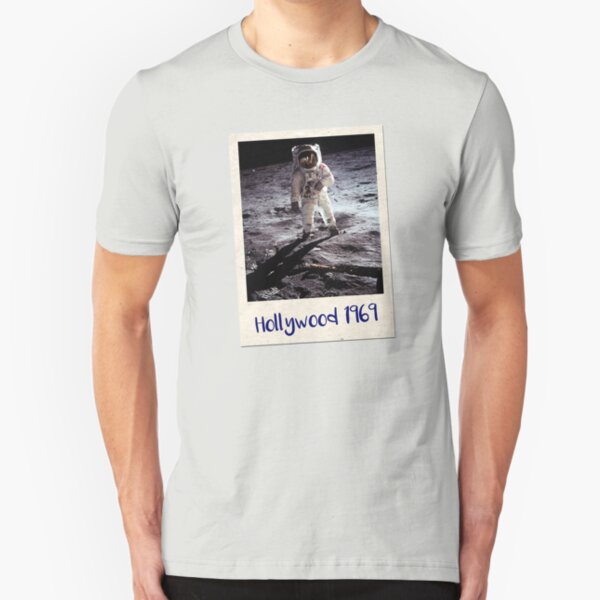 Fake Moon Landing Conspiracy Shirt Slim Fit T-Shirt