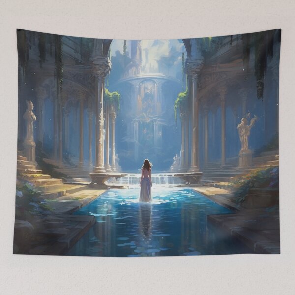 Item preview, Enchanted Aquatic Symphony designed and sold by oanaunciuleanu.