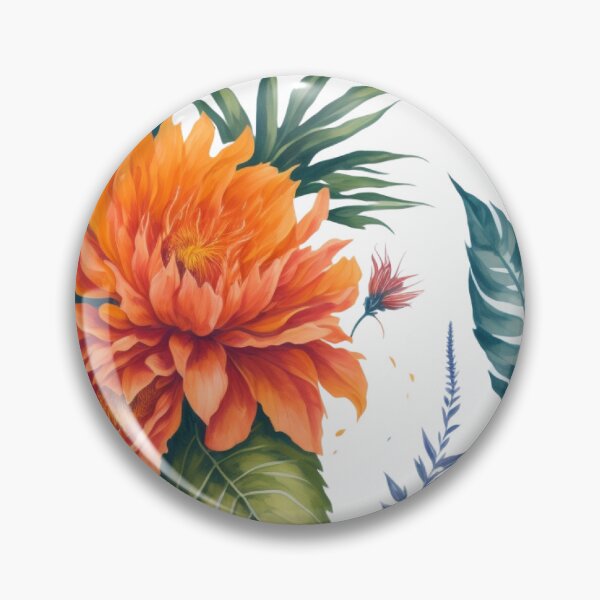 Item preview, Summer Flowers in Watercolor designed and sold by DropTShop.
