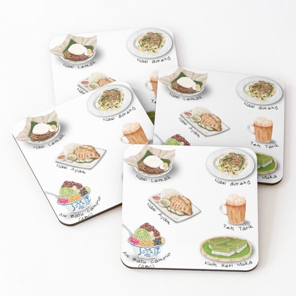 Item preview, Singapore and Malaysian Food Pack designed and sold by magdalastudiodesign.