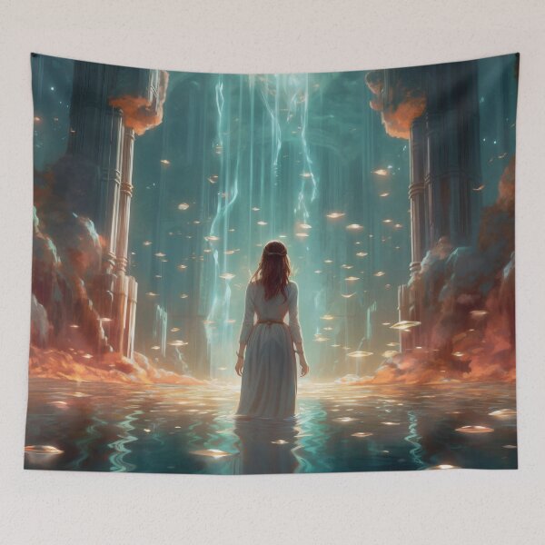 Item preview, Enchanted Aquatic Symphony designed and sold by oanaunciuleanu.