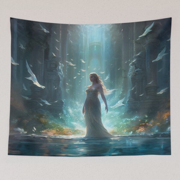 Item preview, Enchanted Aquatic Symphony designed and sold by oanaunciuleanu.