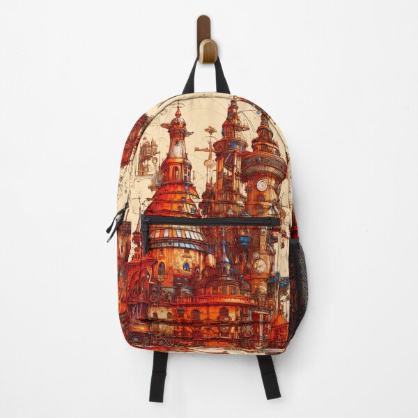 Item preview, Steampunk Victorian Fantasy Art Nouveau Architecture designed and sold by entwithanaxe.