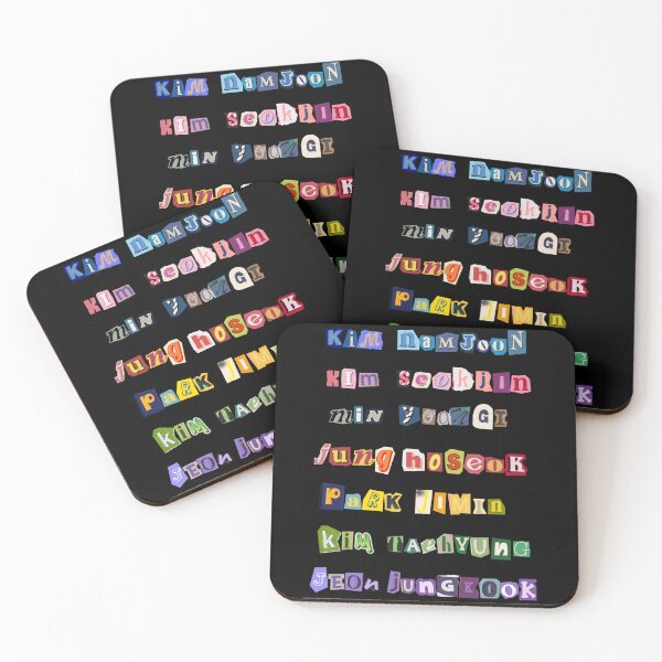 Item preview, BTS Members Names designed and sold by sunshine4dsoul.