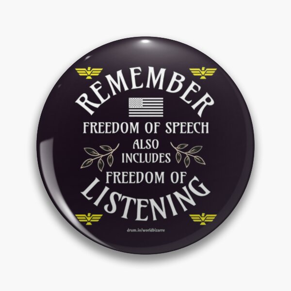 Item preview, Freedom of listening ? designed and sold by WorldBizarre.