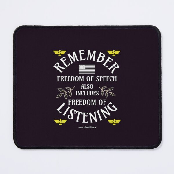Item preview, Freedom of listening ? designed and sold by WorldBizarre.