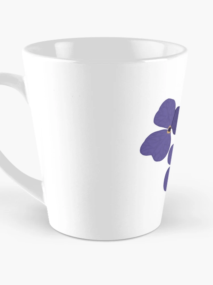 Thumbnail 3 of 4, Coffee Mug, Violet designed and sold by RabbitandMoon.